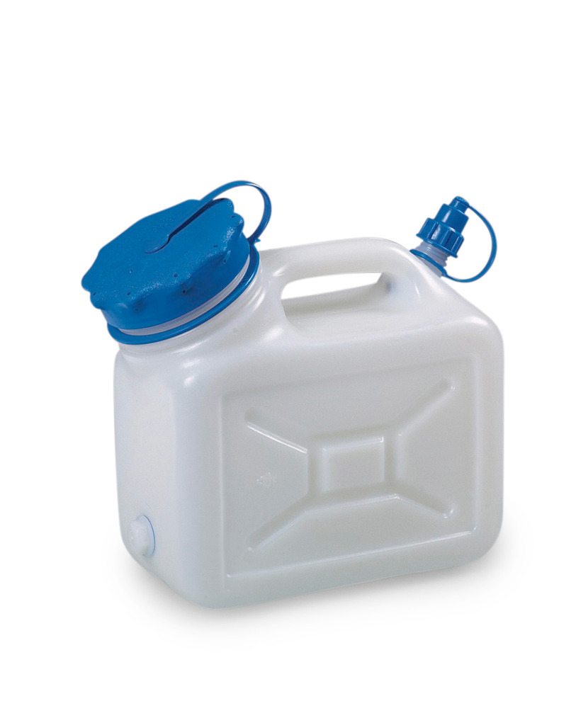 Wide-neck canister, 6 litre capacity, without thread spout - 1