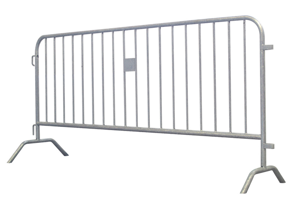 Barriere de délimitation type D, largeur 2000 mm, galvanisé, avec élément de liaison