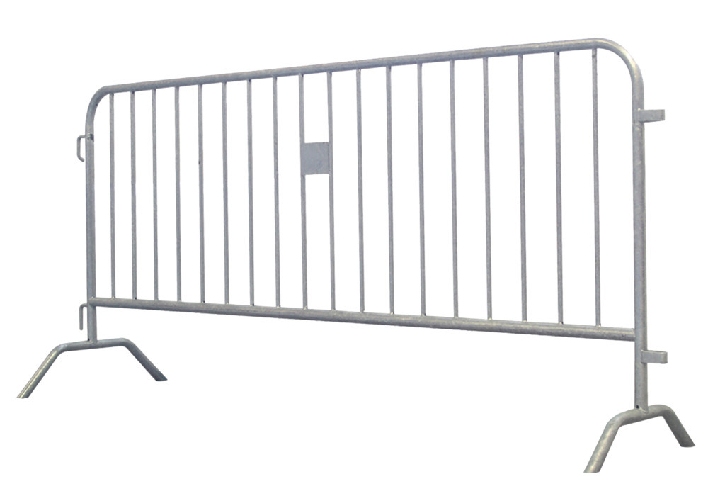 Barriere de délimitation type D, largeur 2500 mm, galvanisé, avec élément de liaison - 1
