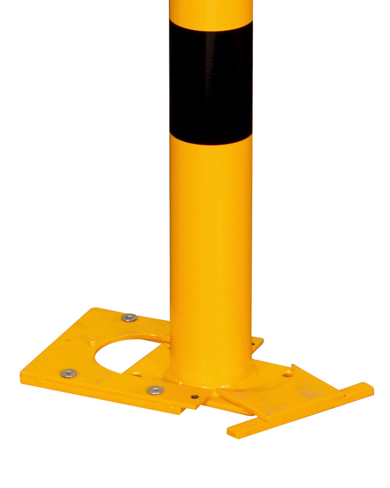 Removable barrier post galv. dm 89 mm, height 1000 mm - 3