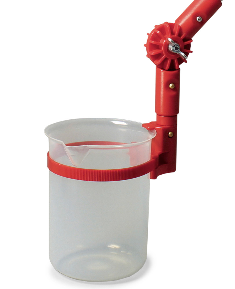 Angular beaker in PP, 600 ml, for telescopic rod, for sampling liquids - 1