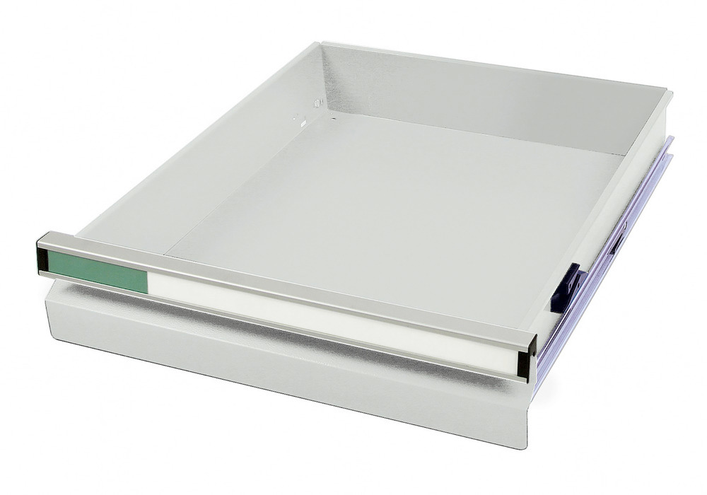Series MovaFlex 500, single drawer 100 mm high, RAL 7035 - 1