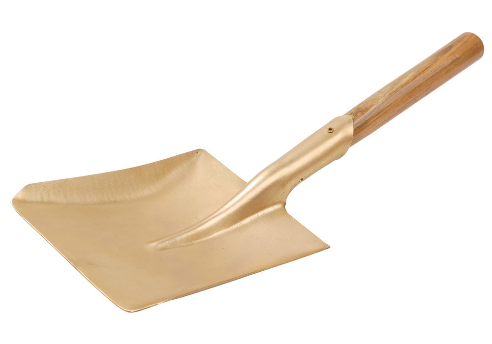 Shovel 180 x 220 x 550 mm, special bronze, spark-free, for Ex zones - 1