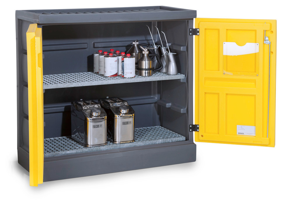 Environmental cabinet PolyStore, plastic, W 120 cm, 2 grids galv., Model PS 1211-2 - 1