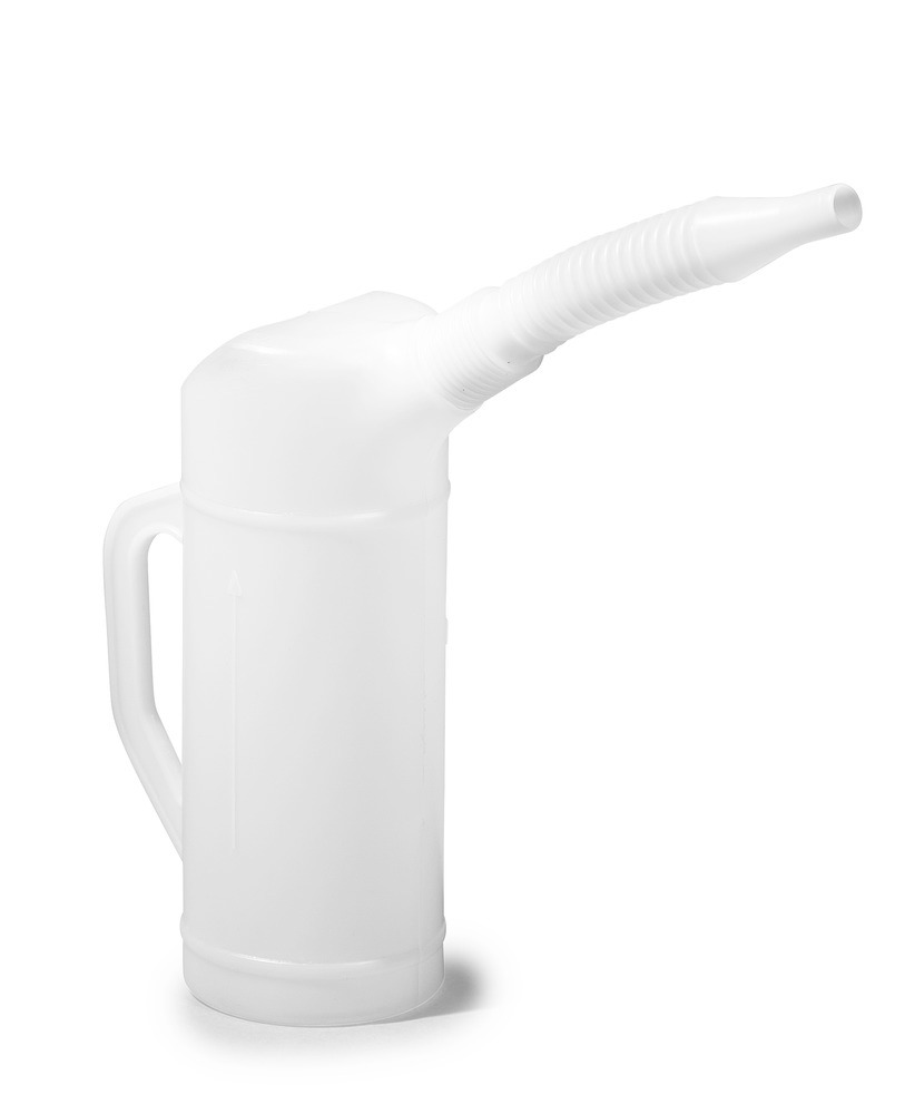 Measuring jug in PE with flexible spout, scale, 0.5 litre volume, 4 pieces - 2