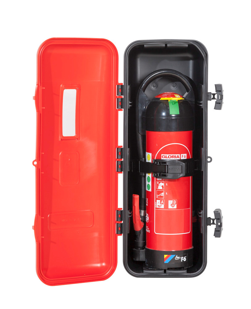 Armoire plastique BigBox XL, pour extincteur de 9-12 kg, fixation murale ou en camion - 2