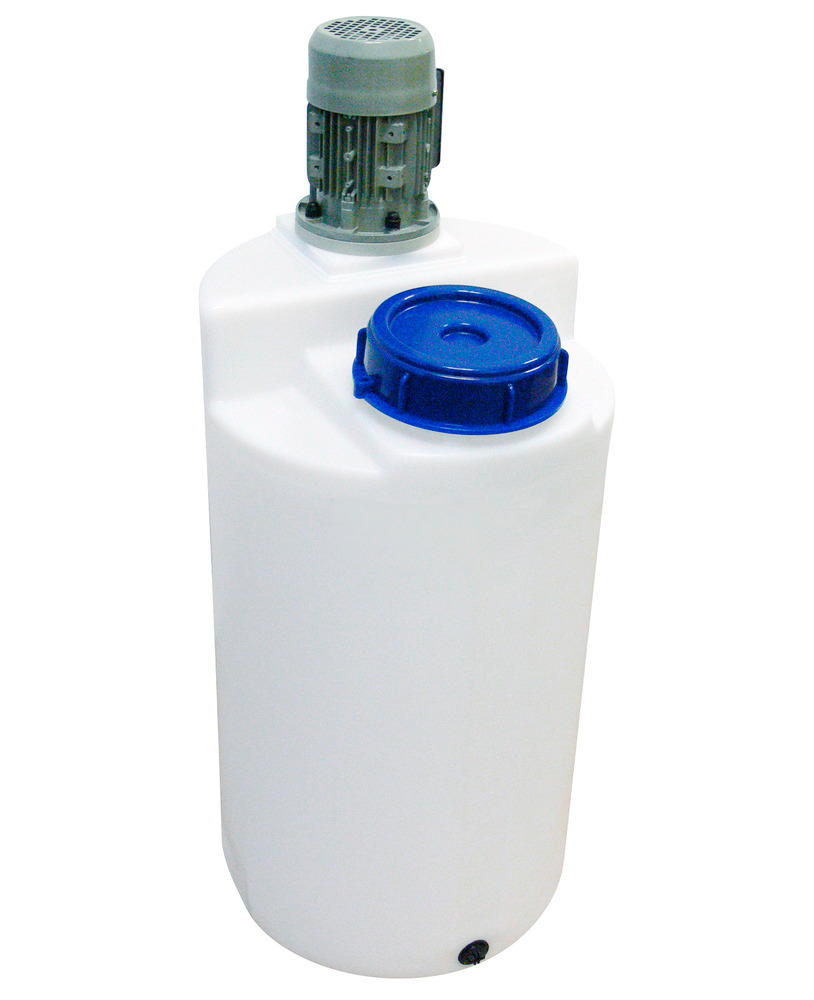 Elektrisk omrører med monteringsplate for lager- og doseringsbeholdere med et volum på 200 liter - 2