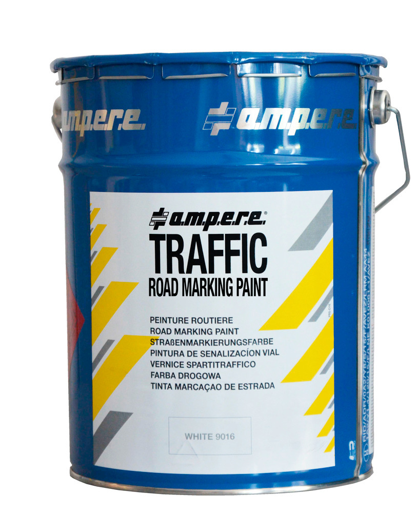 Road marking paint, 1 bucket, Traffic Paint, black, 5 kg - 1