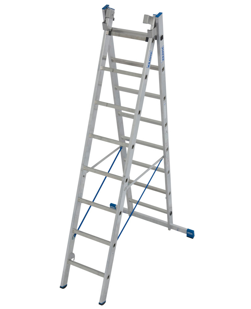 Aluminium multifunctionele ladder, type VL 8, 3-delig - 5