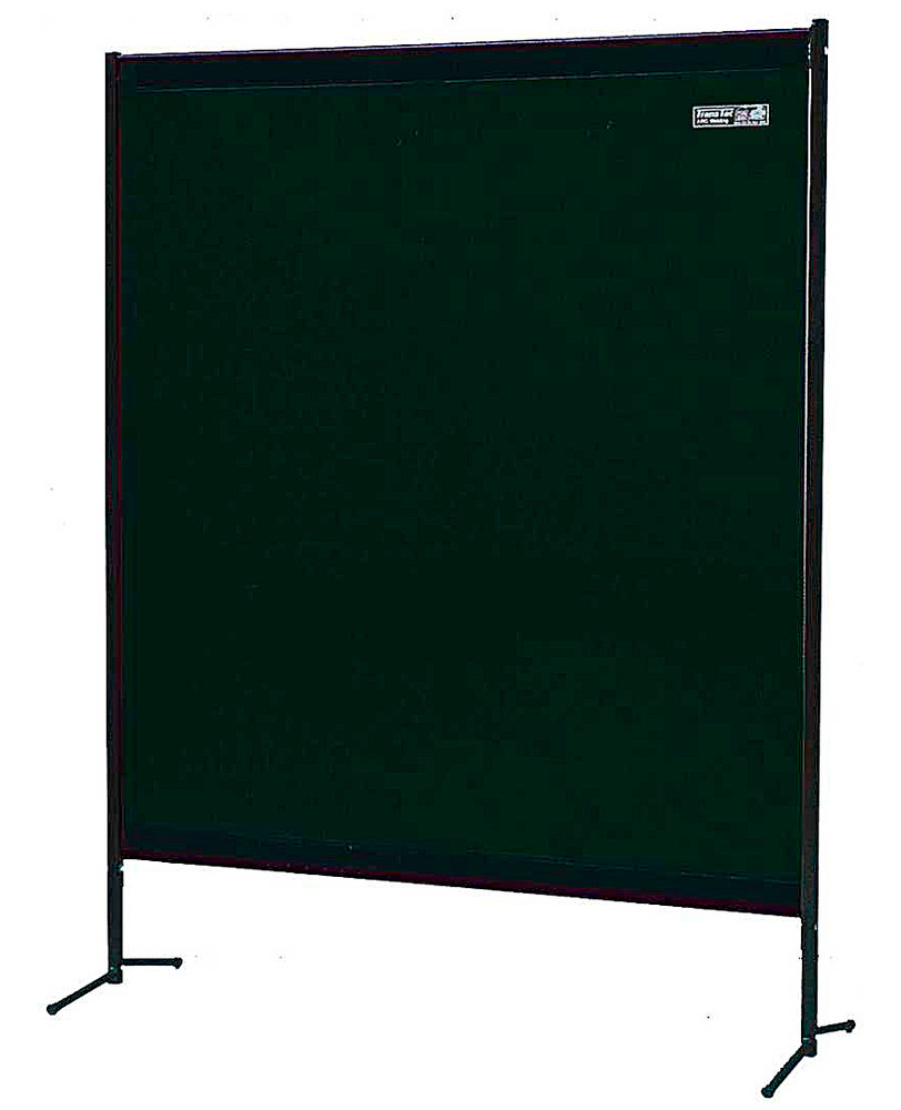 Portable protective curtain TSV 2G,matt green - 1