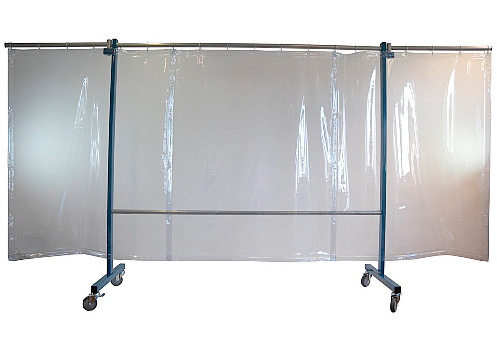 Mobile protective curtain FSV 3, clear - 1