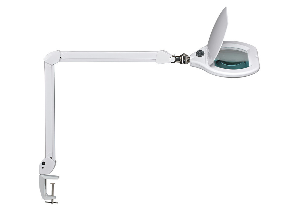 LED magnifier lamp Mimas, dimmable, white - 1