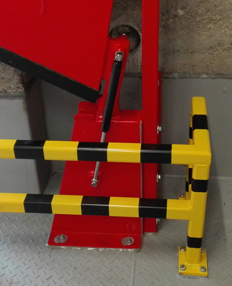 Gasdruckdämpfer für schwenkbare Barrieren (nicht zur nachträglichen Montage geeignet!) - 1