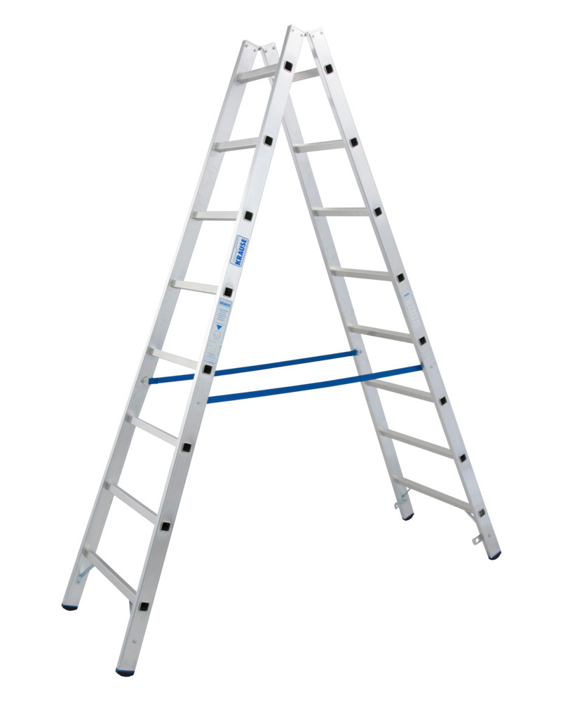 Hliníkový rebrík, 2 x 8 priečok - 2