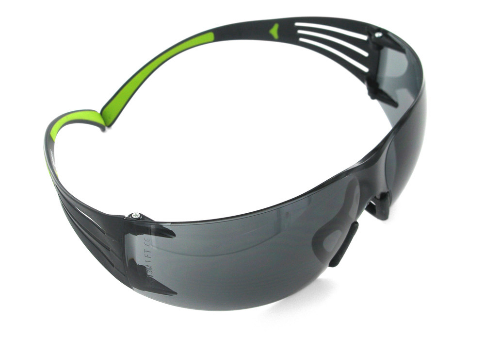 Occhiali di protezione 3M SecureFit 400, grigi,  lente in policarbonato, SF402AF - 1