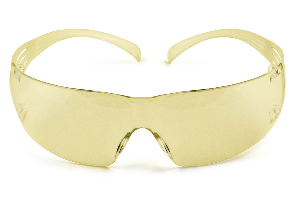 3M beskyttelsesbriller SecureFit 200, gul, polycarbonat-glas, SF203AF - 2