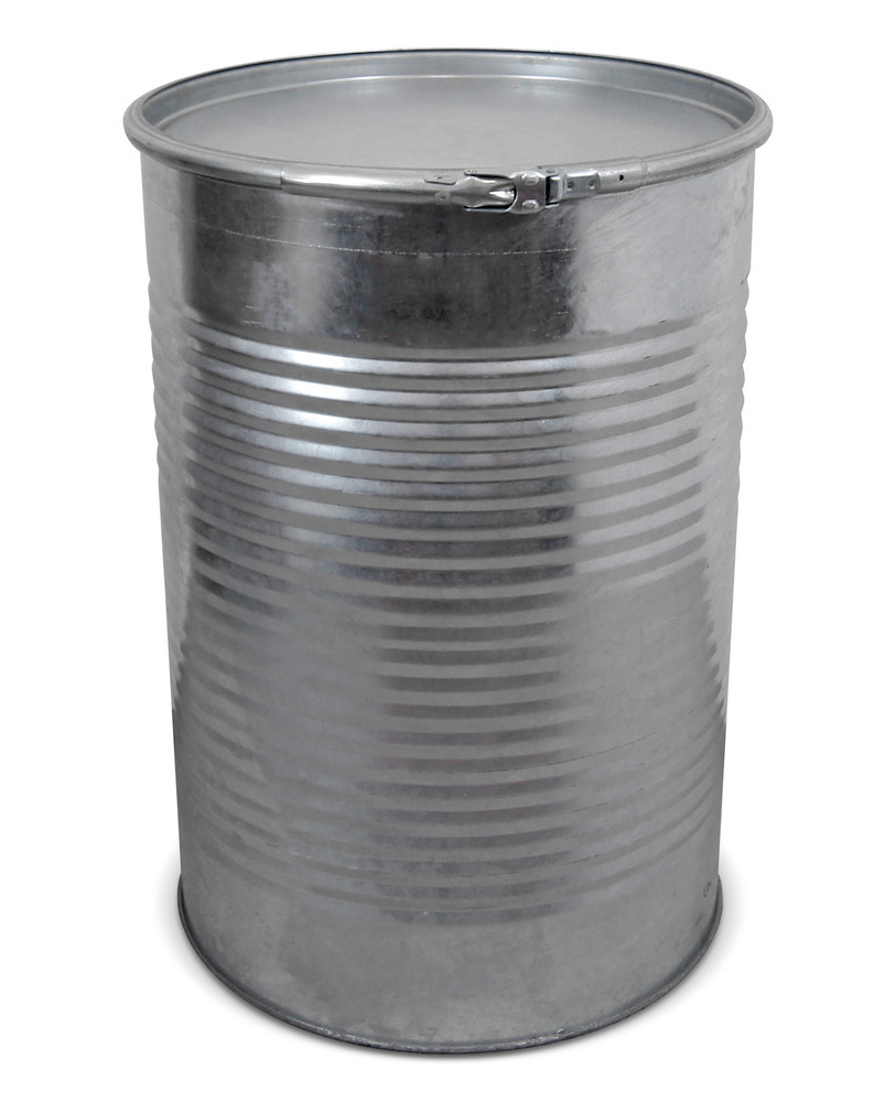T-coded drum overpack, 300 litres, galvanised - 1