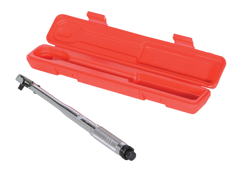 Torque Wrench - with Rating 10 to 80 Ft - Knurked Handle Grip Surface - Reversible Ratchet-Head - 2