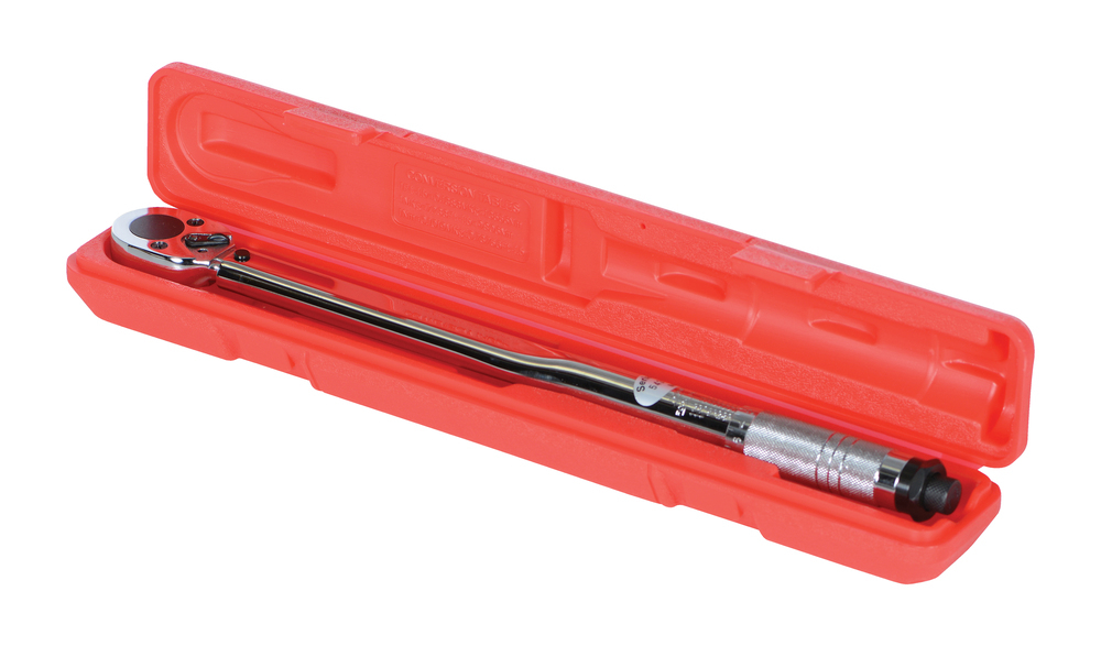 Torque Wrench - with Rating 10 to 150 Ft - Knurked Handle Grip Surface - Reversible Ratchet-Head - 2