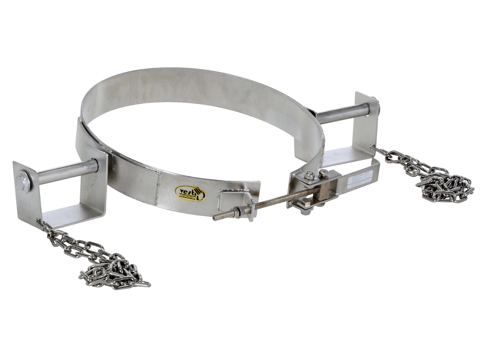 Tilting Drum Ring - 55-Gallon Drums -Easily Transport Steel Drums - Stainless St Tilting Drum Ring - 55-Gallon Drums -Easily Transport Steel Drums - Stainless St