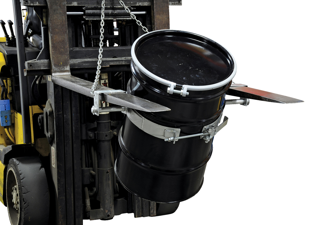 Tilting Drum Ring - 30-Gallon Drums -Easily Transport Steel Drums - Galvanized Steel Construction - 5