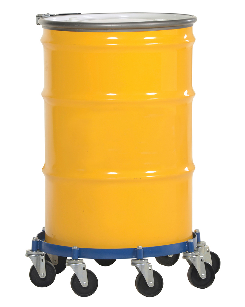 Octo Drum Dolly - 55-Gallon Drums - 2000 lbs Load Capacity - - 2