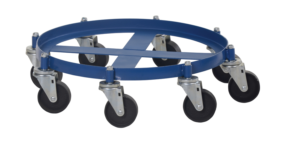Octo Drum Dolly - 55-Gallon Drums - 2000 lbs Load Capacity - - 1