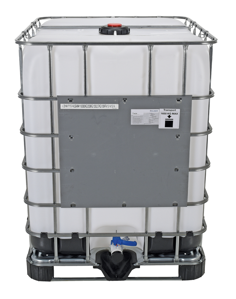 Intermediate Bulk Container - 330 Gallon Capacity - Hazardous or Non-Hazardous Content - 3