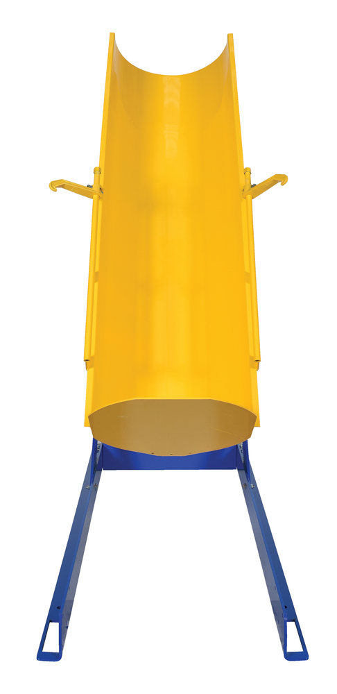 Hydraulic Drum Dumper - .75K 60 in - Stationary - Steel - for Plastic, Steel or Fiber Drums - 3