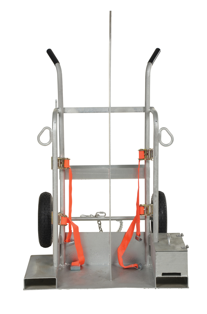 Welding Torch Cart - 500 lbs - Galvanized Steel Construction - Overhead Lift Eye - 3