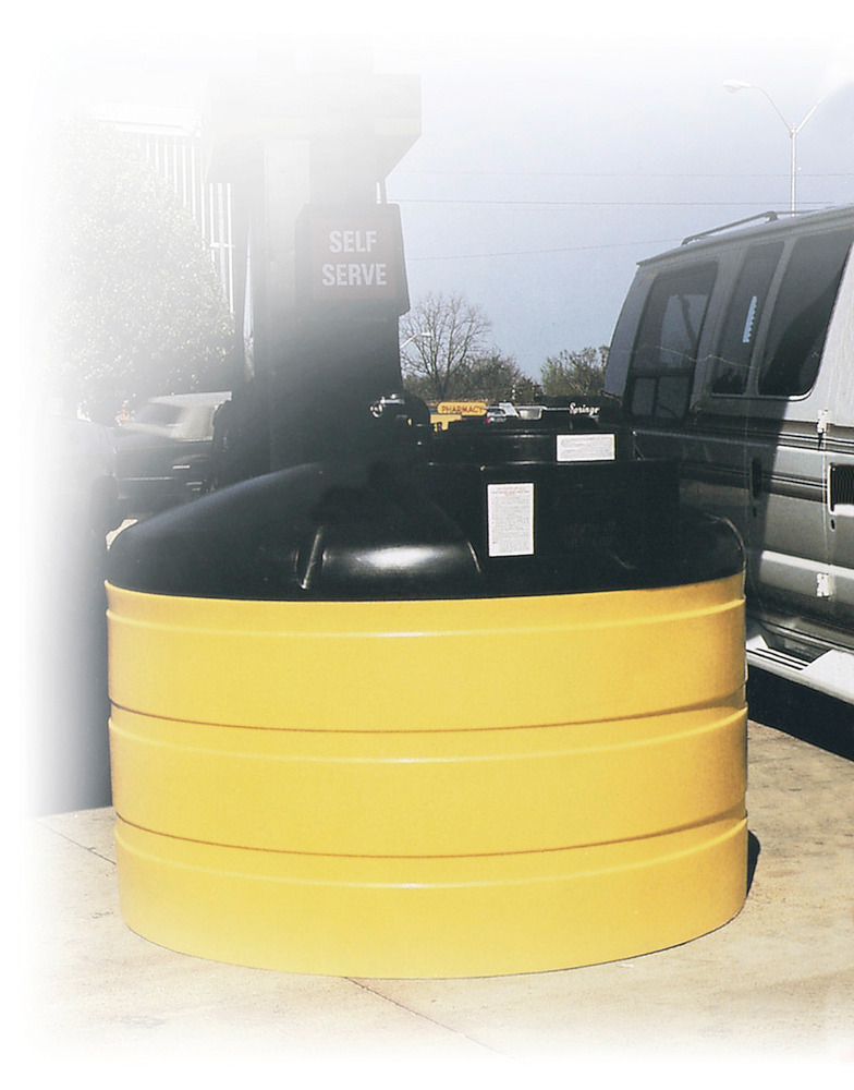 Waste Oil Container - 385-Gallon -Oil-Tainer - Weather Resistant - Automatic Overflow Shutoff - 1