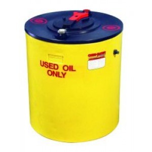 Waste Oil Container - 200-Gallon -Oil-Tainer - Weather Resistant - Automatic Overflow Shutoff - 1