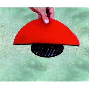 Round Drain Cover - 12" - Made of Chemically Resistant Polyurethane - Tightly Seal Floor Drains - 1