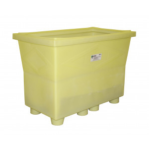 Poly-Safetypack Plus Chemical Storage Container - Base Only - Polyethylene Construction - 2078-YE - 1