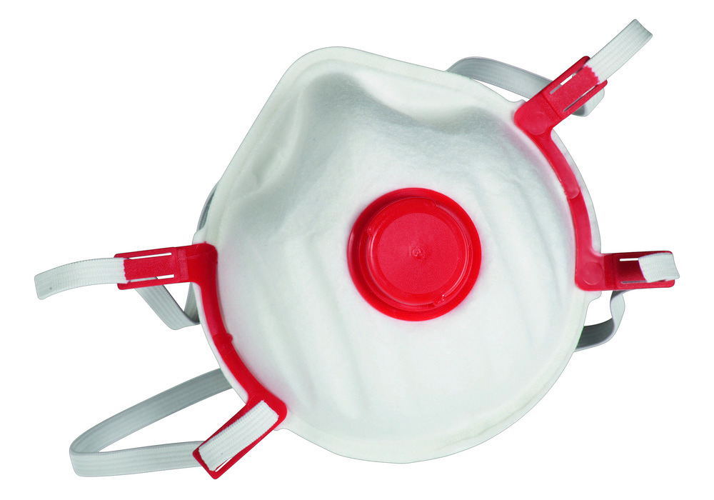 MSA respirator mask Affinity 1131 , FFP3 NR D, pre-shaped, with exhale valve, Pack = 5 pieces - 1