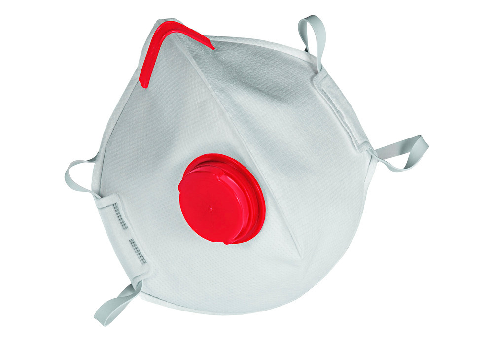 Máscara proteção respiratória MSA Affinity 2131, FFP 3 NR D, dobrável, com válvula, 15 un.