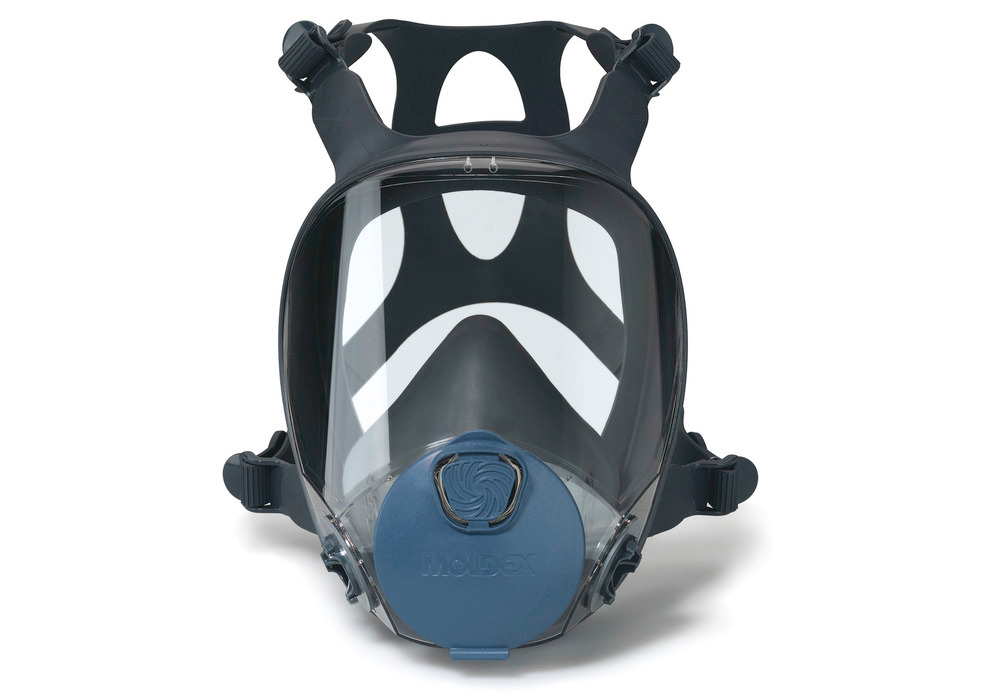 Maska pełna Moldex 9003, rozmiar L, z TPE, złącze bagnetowe EasyLock, bez filtra, EN 136-klasa 2