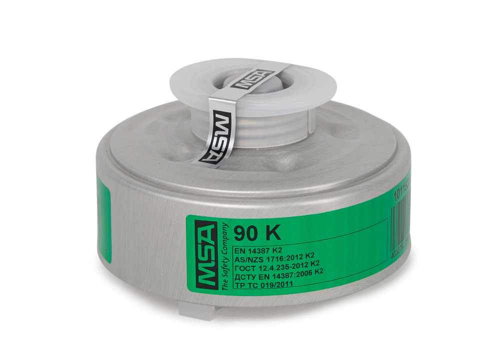 Filtr gazowy MSA 90 K, poziom ochrony K2 - 1