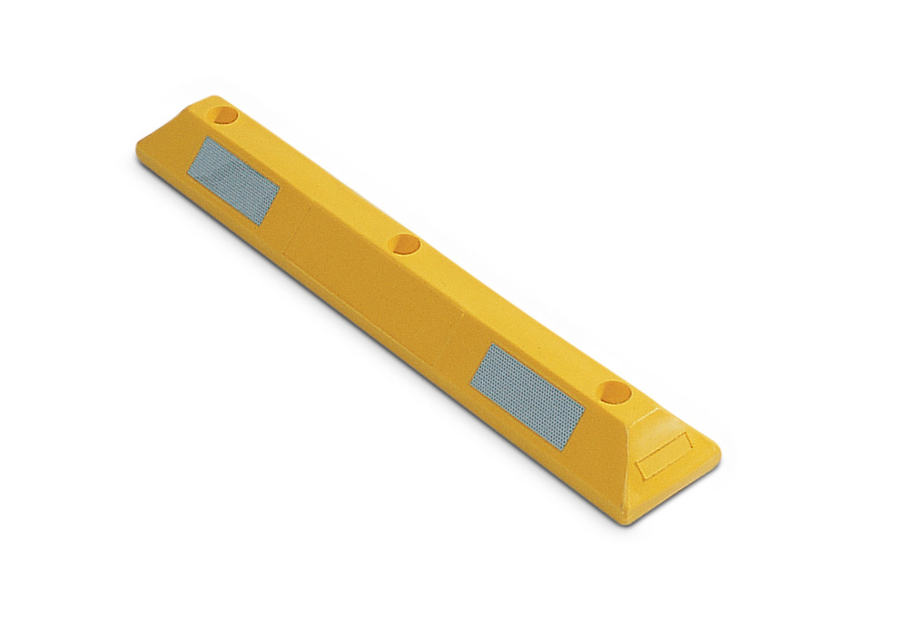 Batente/limitador de lugar de estacionamento PS 9 em polietileno (PE), amarelo - 1