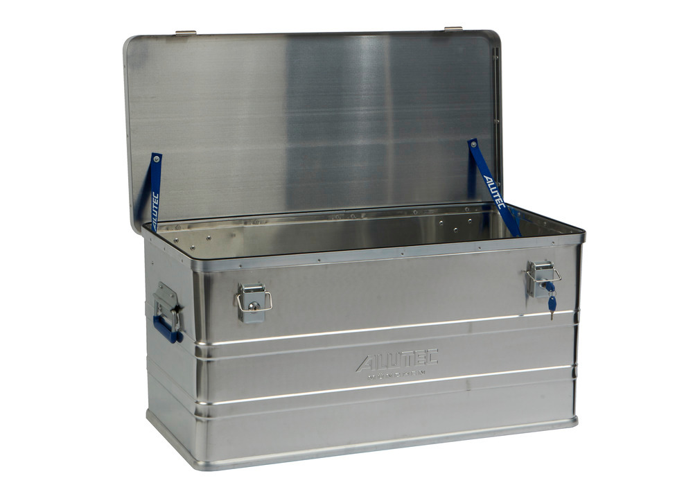 Caixa de alumínio sem esquinas para empilhar, volume de 93 litros: “Classic” - 2