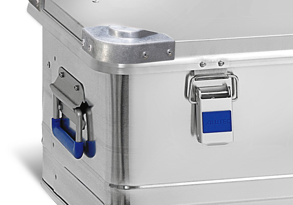 Box en aluminium Industry, avec coins d'empilage, volume de 425 litres - 3