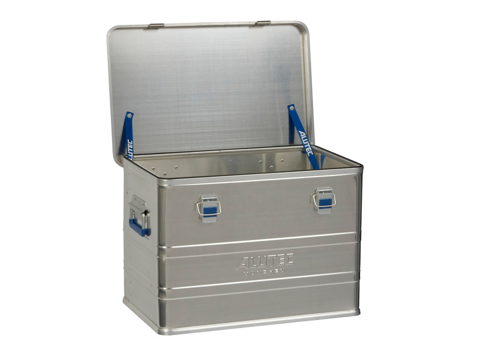 Caixa de alumínio sem esquinas para empilhar, volume de 73 litros: “Confort” - 2