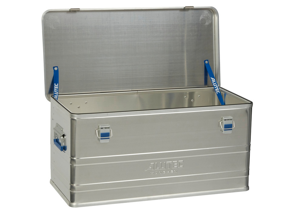 Aluminiumbox Comfort, ohne Stapelecken, 92 Liter Volumen - 2