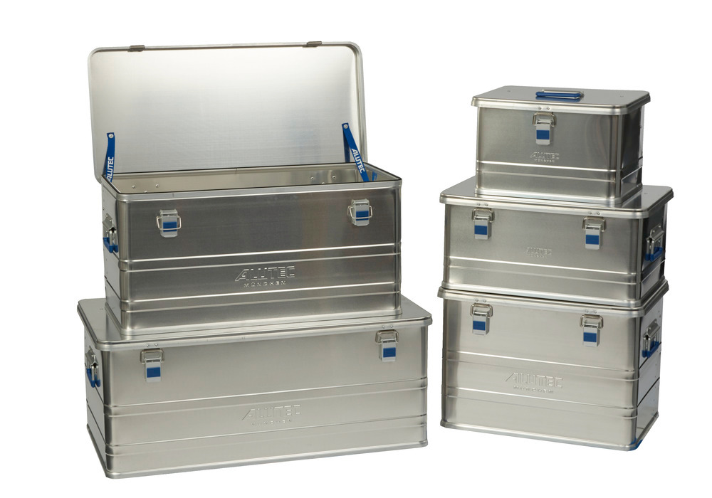 Aluminiumbox Comfort, ohne Stapelecken, 30 Liter Volumen - 3
