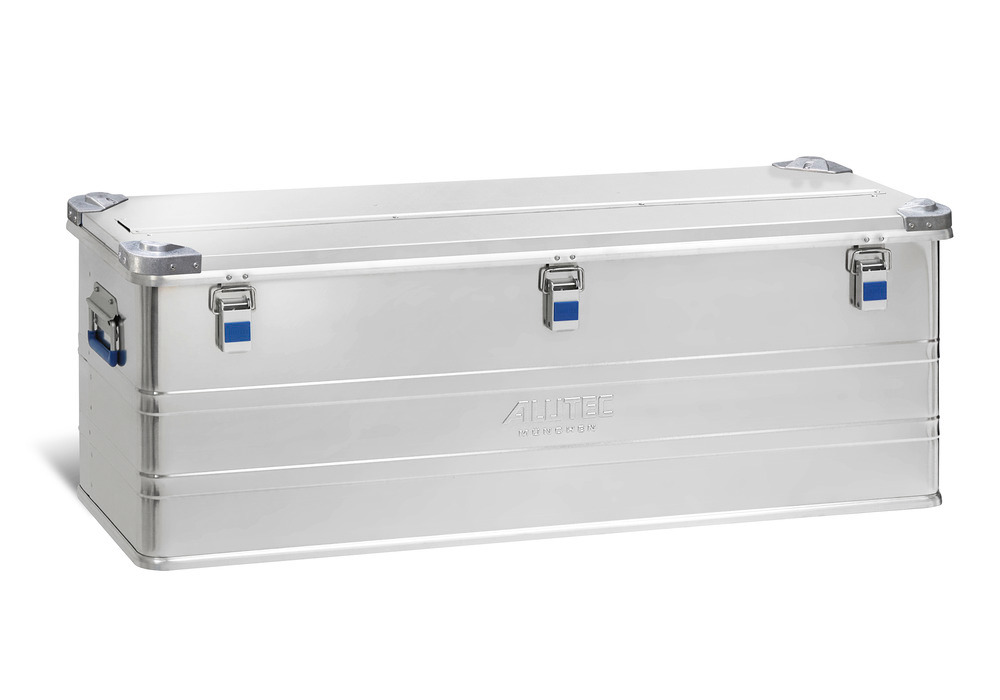 Caja de aluminio Industry, con esquinas para apilado, volumen de 153 litros - 1