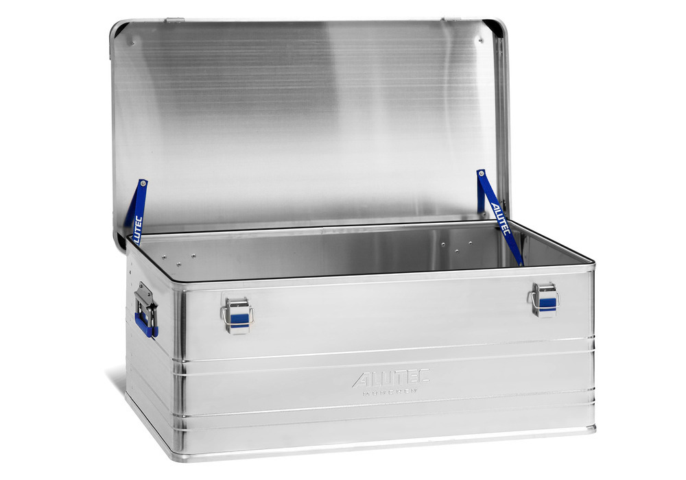 Box en aluminium Industry, avec coins d'empilage, volume de 140 litres - 2