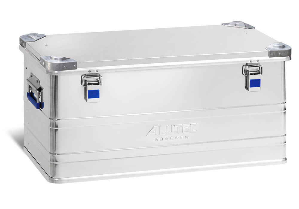Caja de aluminio Industry, con esquinas para apilado, volumen de 92 litros - 1