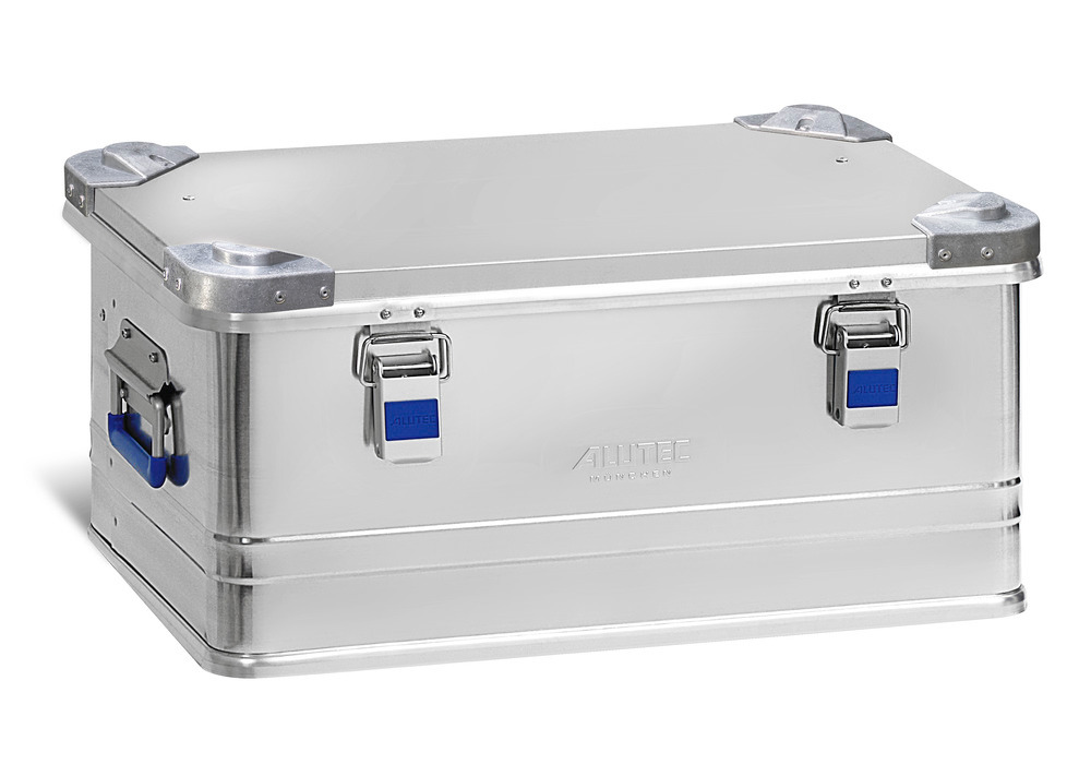 Box alluminio Industry, con angolari per impilaggio, volume 48 litri - 1