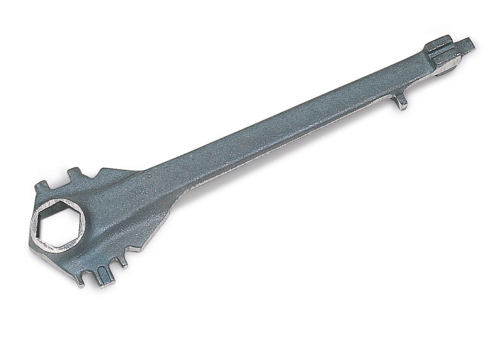 Standard Drum Wrench - Cast Iron - One Piece - Removes Any Drum Plug - 1