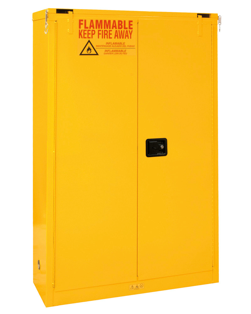 Flammable Safety Cabinet - 45 Gallon - FM Approved - Self Closing Door - 1045S-50 - 1